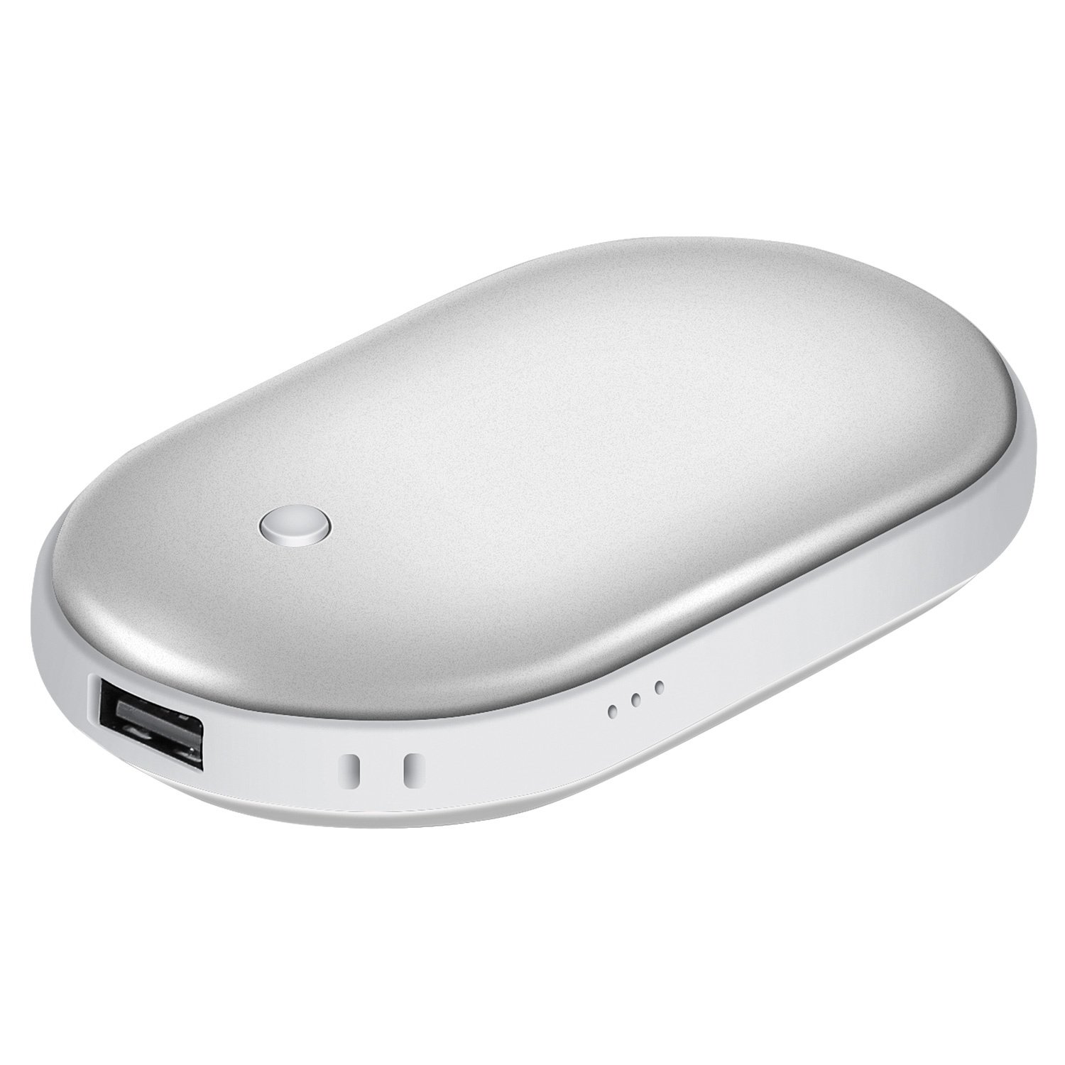 Portable Hand Warmer 5000mAh Power Bank Rechargeable Pocket Warmer Double-Sided Heating Handwarmer Portable Hand Warmer 5000mAh Power Bank Rechargeable Pocket Warmer Double-Sided Heating Handwarmer