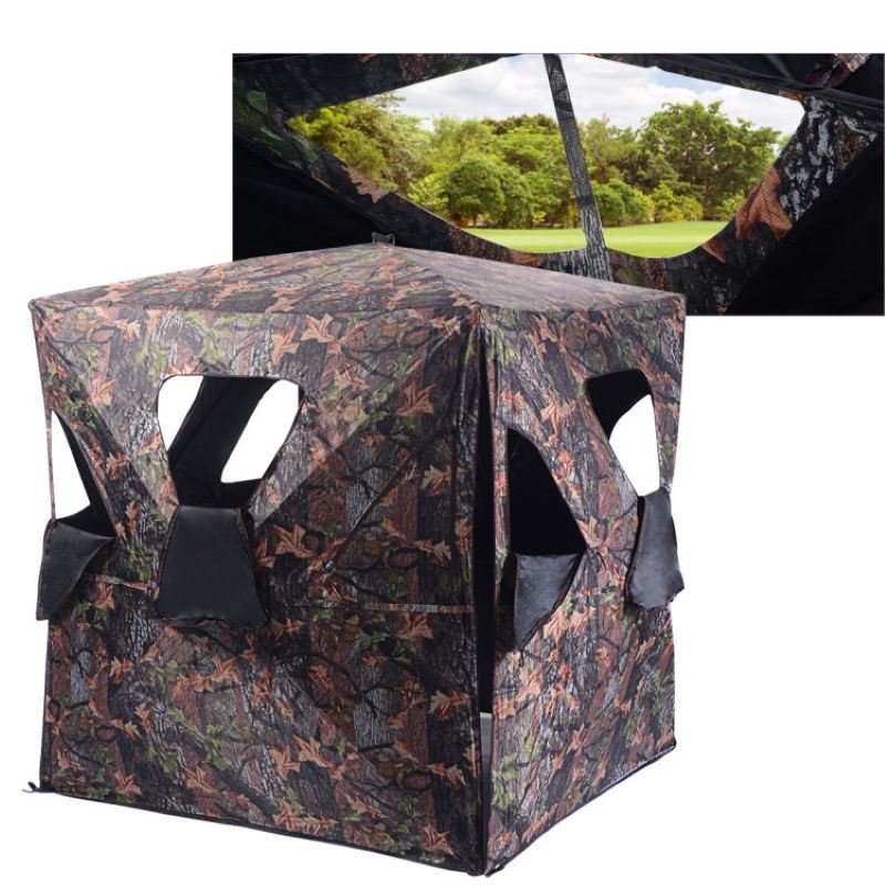 Outdoor Hunting Blind Portable Pop-Up Ground Tent Outdoor Hunting Blind Portable Pop-Up Ground Tent