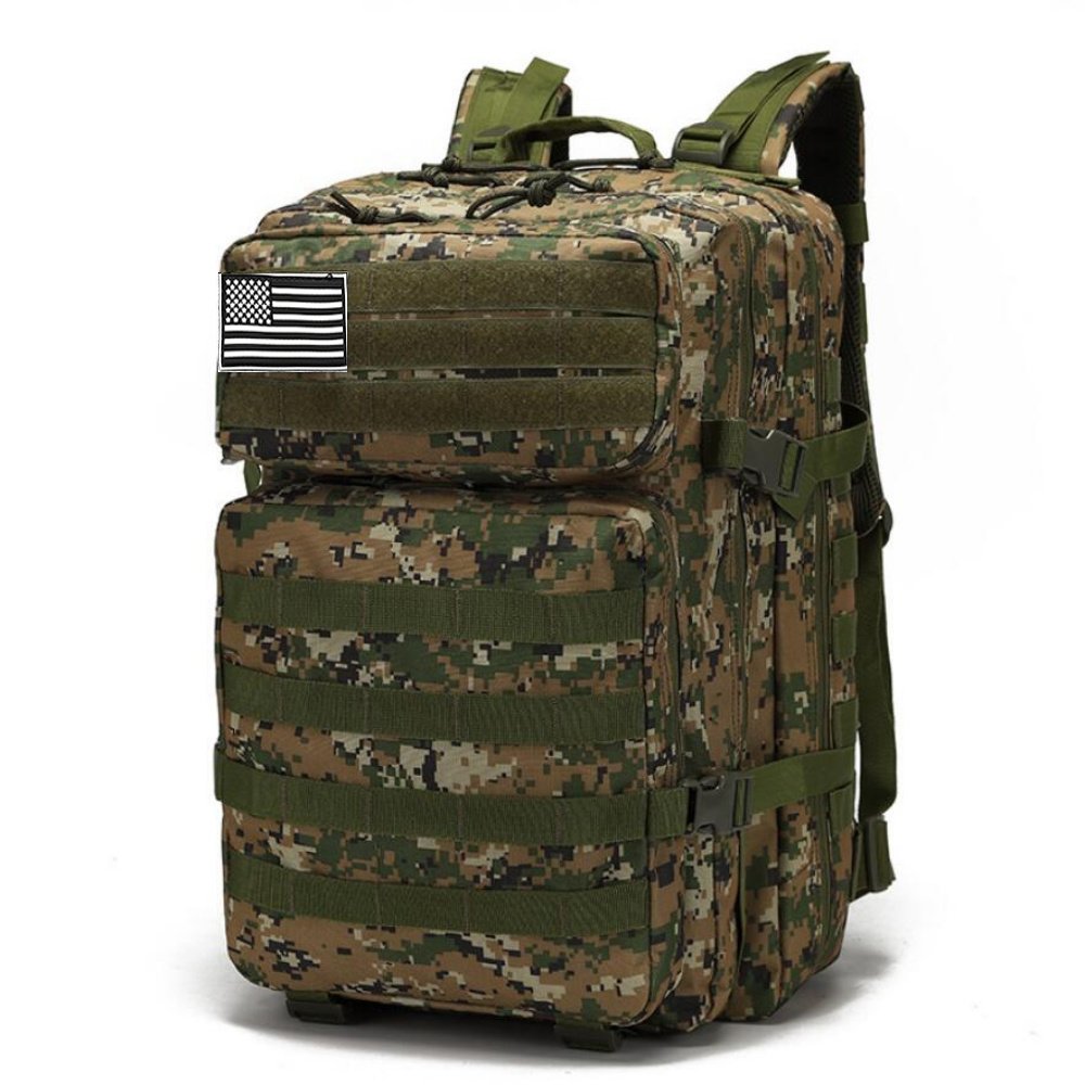 Military 3P Tactical 45L Backpack | Army 3 Day Assault Pack | Molle Bag Rucksack | Range Bag Military 3P Tactical 45L Backpack | Army 3 Day Assault Pack | Molle Bag Rucksack | Range Bag
